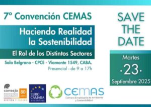 Save The Date 7º Convención CEMAS - 2025