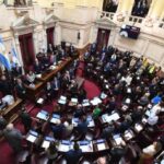 Senado votando