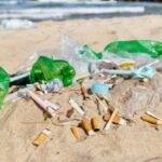 Basura Costera marina