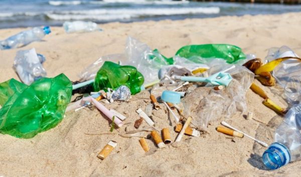 Basura Costera marina
